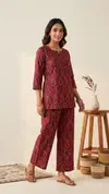 K 1194 by Naisha Cotton Printed Co Ord Set Collection
